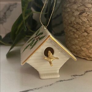 Lenox Garden Birdhouse Ornament